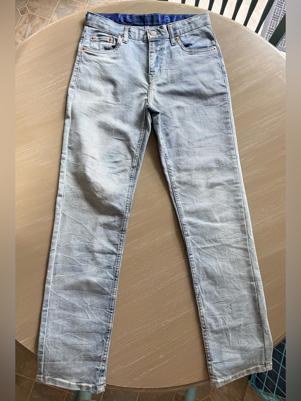 Levi's Light Blue Kids Jeans - Slim Fit Denim